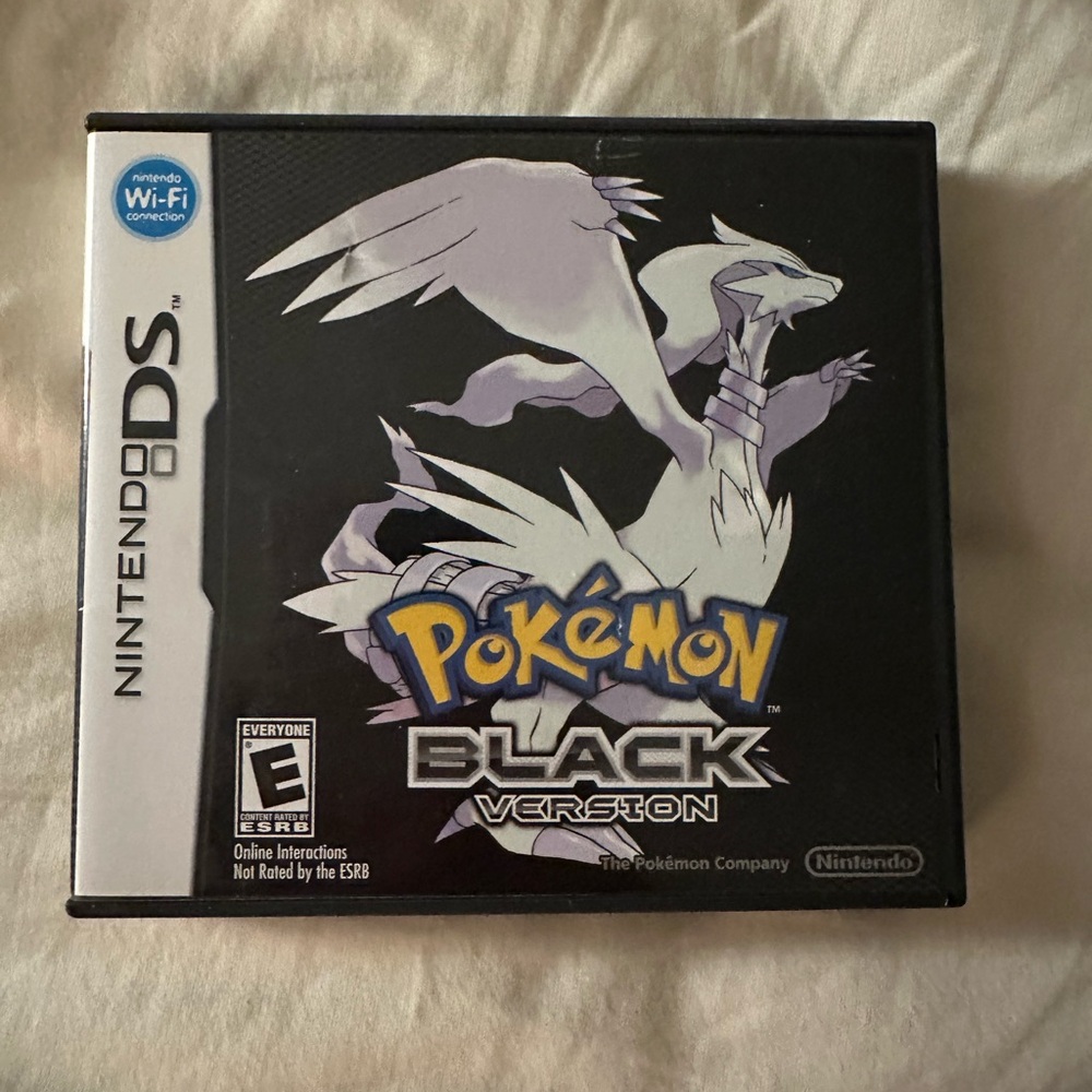 Nintendo Black Pokémon DS Game